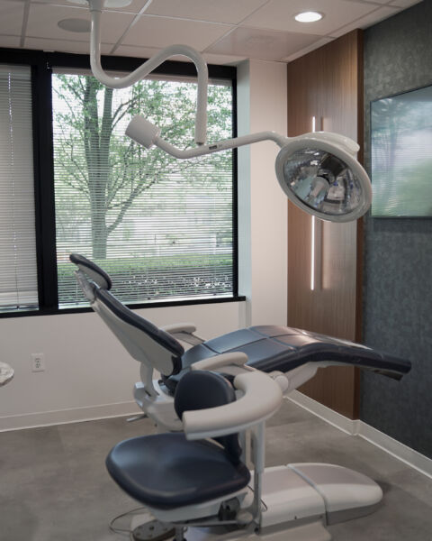 inside of a dental office