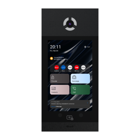 Touchscreen Multi-Apartment Panel